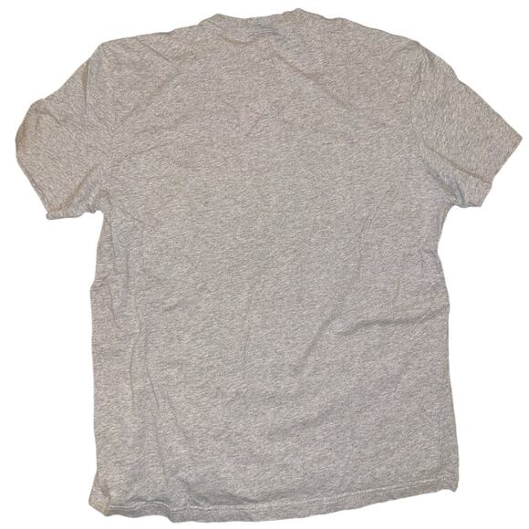 Adidas Soft Grey Three Stripe Short Sleeve T-Shirt size XL - Picture 2 of 8